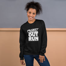 Load image into Gallery viewer, Project Outrun "White Out" Unisex Sweatshirt