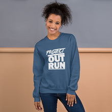 Load image into Gallery viewer, Project Outrun "White Out" Unisex Sweatshirt