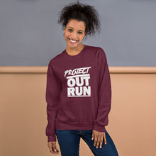 Load image into Gallery viewer, Project Outrun "White Out" Unisex Sweatshirt