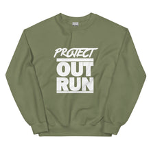 Load image into Gallery viewer, Project Outrun "White Out" Unisex Sweatshirt