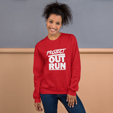 Load image into Gallery viewer, Project Outrun "White Out" Unisex Sweatshirt