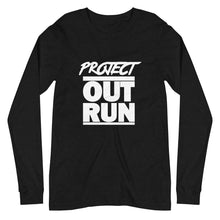Load image into Gallery viewer, Project Outrun "White Out" Unisex Long Sleeve Shirt