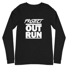 Load image into Gallery viewer, Project Outrun "White Out" Unisex Long Sleeve Shirt