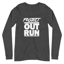 Load image into Gallery viewer, Project Outrun "White Out" Unisex Long Sleeve Shirt