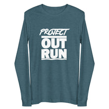 Load image into Gallery viewer, Project Outrun "White Out" Unisex Long Sleeve Shirt