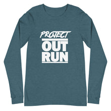 Load image into Gallery viewer, Project Outrun "White Out" Unisex Long Sleeve Shirt
