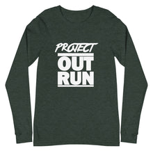Load image into Gallery viewer, Project Outrun "White Out" Unisex Long Sleeve Shirt