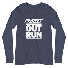Load image into Gallery viewer, Project Outrun "White Out" Unisex Long Sleeve Shirt