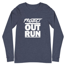 Load image into Gallery viewer, Project Outrun "White Out" Unisex Long Sleeve Shirt