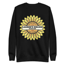Load image into Gallery viewer, Lauren's Sibling Sneaker Fund Unisex Premium Sweatshirt