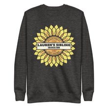 Load image into Gallery viewer, Lauren's Sibling Sneaker Fund Unisex Premium Sweatshirt
