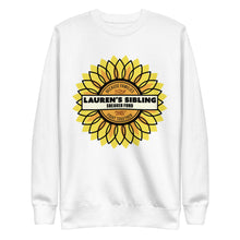 Load image into Gallery viewer, Lauren's Sibling Sneaker Fund Unisex Premium Sweatshirt