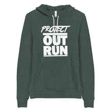 Load image into Gallery viewer, Project Outrun "White Out" Unisex hoodie