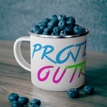 Load image into Gallery viewer, Project Outrun Enamel Camping Mug (12oz)