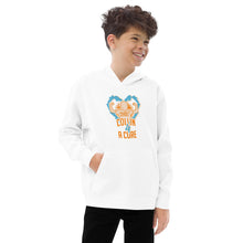 Load image into Gallery viewer, Collin 4 A Cure Youth Fleece Hoodie