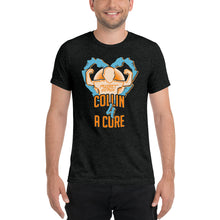 Load image into Gallery viewer, Collin 4 A Cure Unisex Tri-Blend T-Shirt