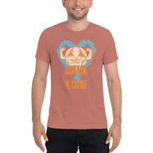 Load image into Gallery viewer, Collin 4 A Cure Unisex Tri-Blend T-Shirt