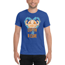Load image into Gallery viewer, Collin 4 A Cure Unisex Tri-Blend T-Shirt