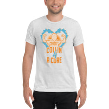 Load image into Gallery viewer, Collin 4 A Cure Unisex Tri-Blend T-Shirt