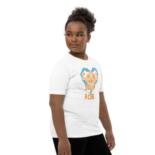 Load image into Gallery viewer, Collin 4 A Cure Youth Short Sleeve T-Shirt