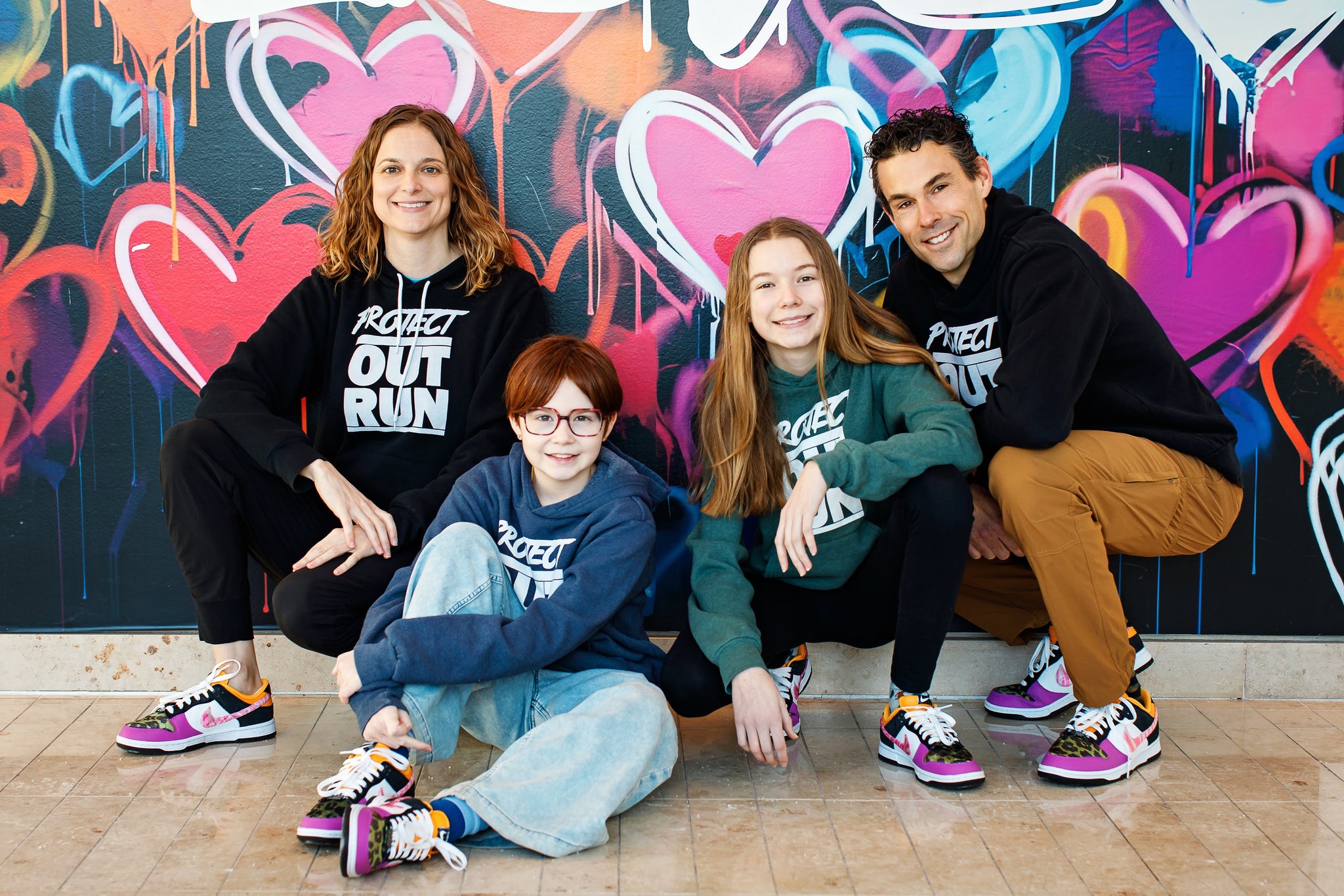 Project Out Run Nike Dunk Low By The Lazzaras, an Outrun Family – Project Outrun Swag Shop