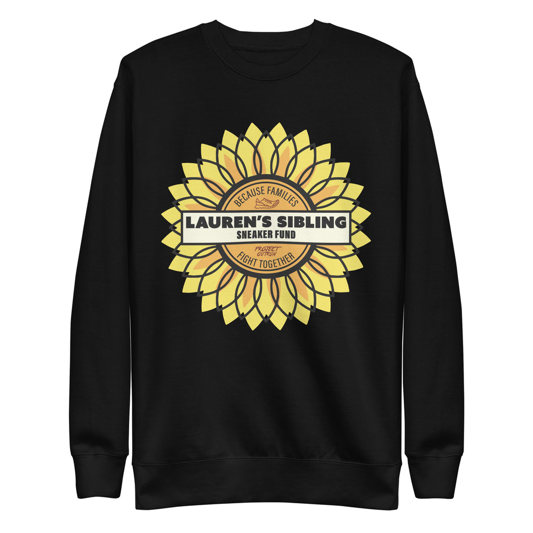 Lauren's Sibling Sneaker Fund Unisex Premium Sweatshirt