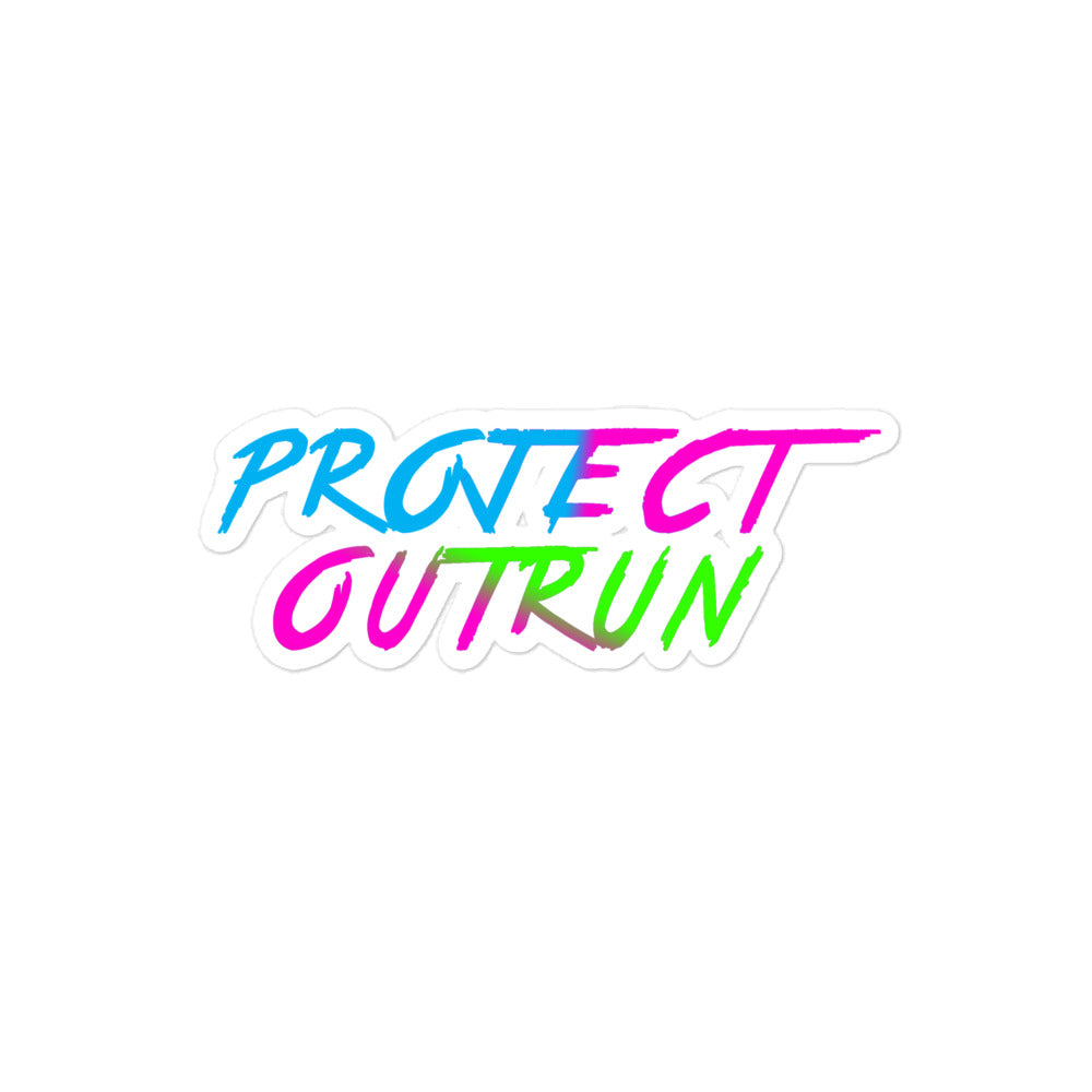 Project Outrun Sticker