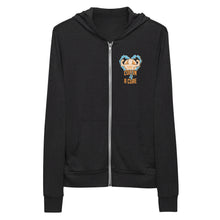 Load image into Gallery viewer, Collin 4 A Cure Unisex Zip Hoodie
