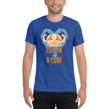 Load image into Gallery viewer, Collin 4 A Cure Unisex Tri-Blend T-Shirt

