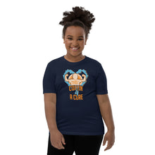 Load image into Gallery viewer, Collin 4 A Cure Youth Short Sleeve T-Shirt
