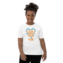 Load image into Gallery viewer, Collin 4 A Cure Youth Short Sleeve T-Shirt
